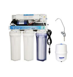 Sistem Penyaringan Air Reverse Osmosis Rumah Tangga Dasar 5 Tahap Dengan Filter Karbon Pos